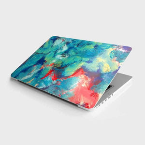 Color Splash Laptop Skin waterproof vinyl decal for laptop, bike, car & bottle
