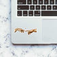 Connecting People Sticker waterproof vinyl decal for laptop, bike, car & bottle