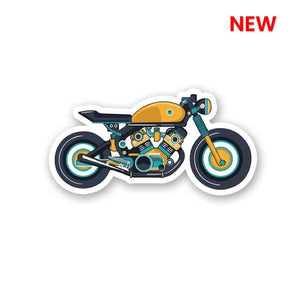 Continental bike Sticker waterproof vinyl decal for laptop, bike, car & bottle