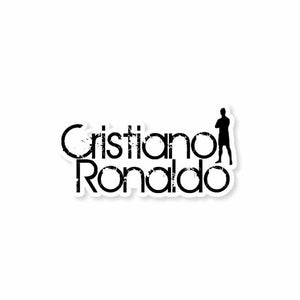 Cristiano Ronaldo Sticker waterproof vinyl decal for laptop, bike, car & bottle