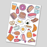 Cute Mini Stickers Sheet waterproof vinyl decal for laptop, bike, car & bottle
