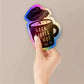 Dark bitter & hot Holographic Stickers waterproof vinyl decal for laptop, bike, car & bottle
