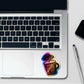 Dark bitter & hot Holographic Stickers waterproof vinyl decal for laptop, bike, car & bottle