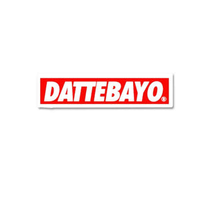 Dattebayo Sticker waterproof vinyl decal for laptop, bike, car & bottle