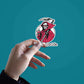 DEAD INSIDE sticker waterproof vinyl decal for laptop, bike, car & bottle