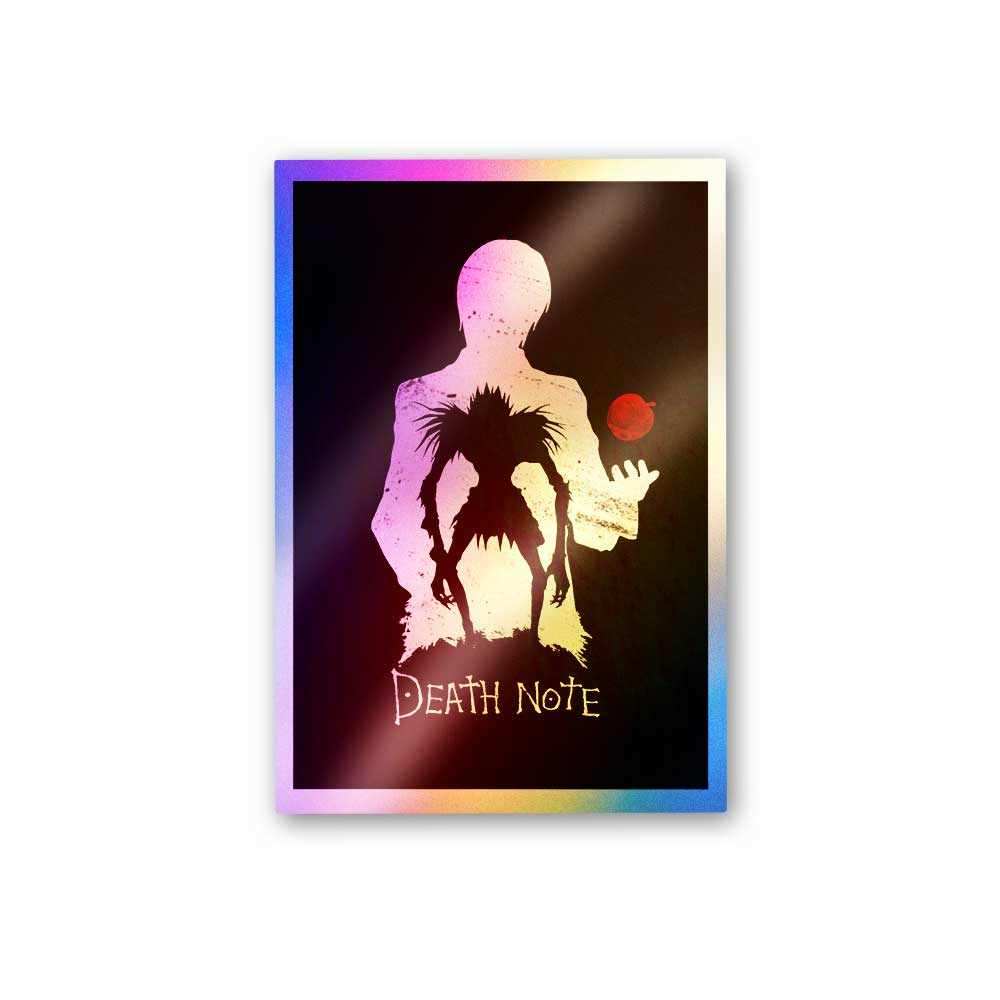 Death Note Holographic Stickers waterproof vinyl decal for laptop, bike, car & bottle