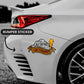 Did you die though? Bumper Sticker waterproof vinyl decal for laptop, bike, car & bottle