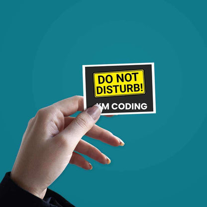 Do Not Disturb Sticker - STICK IT UP