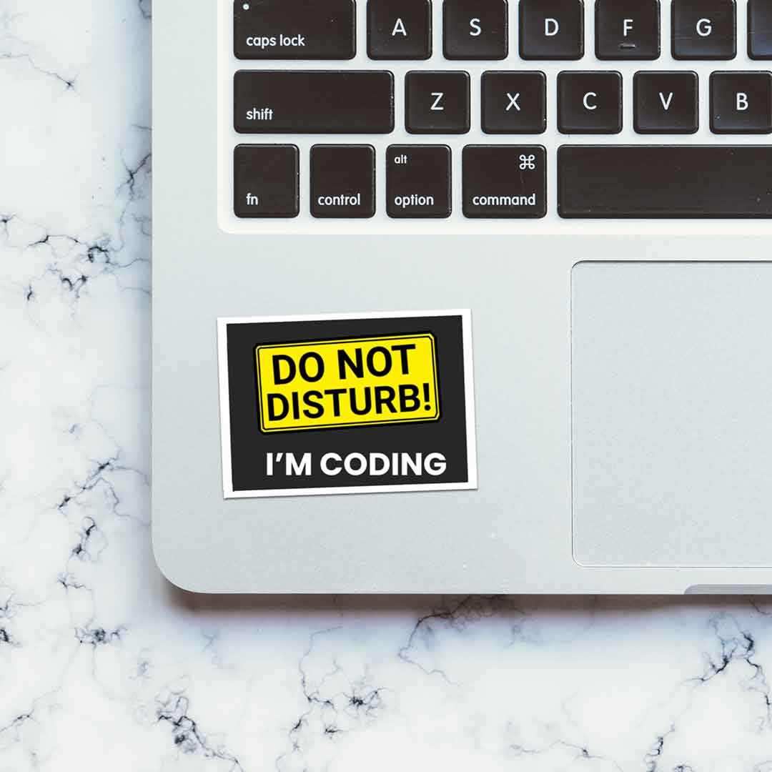 Do Not Disturb Sticker - STICK IT UP
