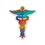Doctor Sticker waterproof vinyl decal for laptop, bike, car & bottle