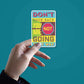 Don't Look Back Sticker waterproof vinyl decal for laptop, bike, car & bottle