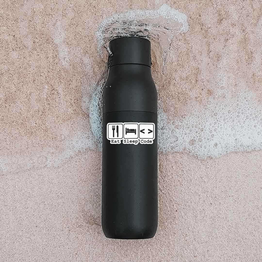 Eat Sleep Code Sticker - STICK IT UP