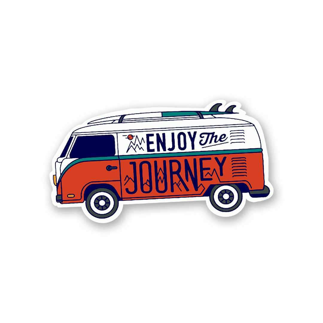 Enjoy the Journey Sticker - STICK IT UP