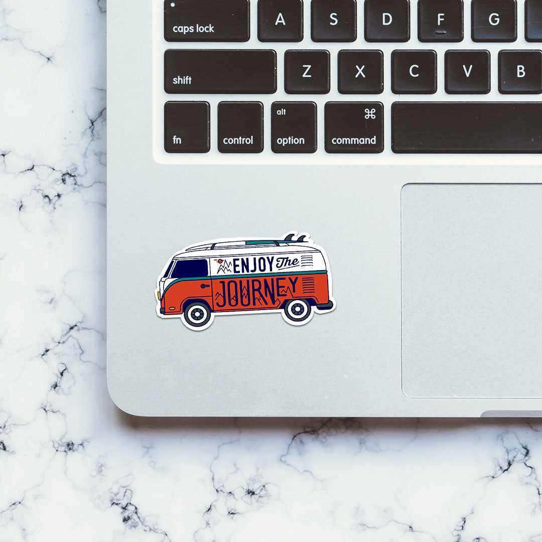 Enjoy the Journey Sticker - STICK IT UP