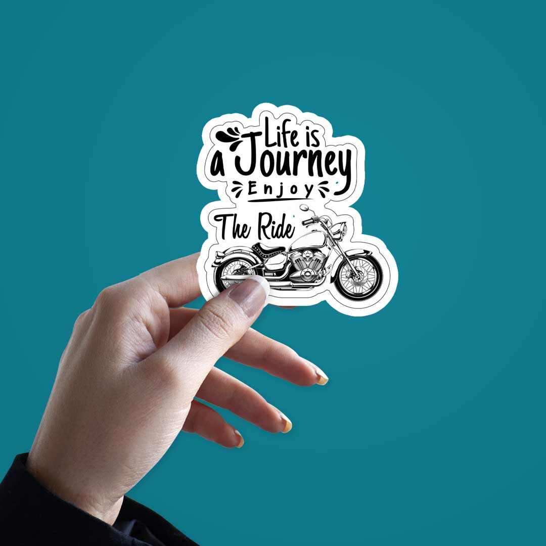 Sticker For Ride Buy Enjoy the Ride Sticker Online | Premium Waterproof Vinyl | STICK IT UP
