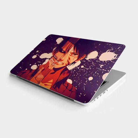 Eren The Destroyer Laptop Skin - STICK IT UP