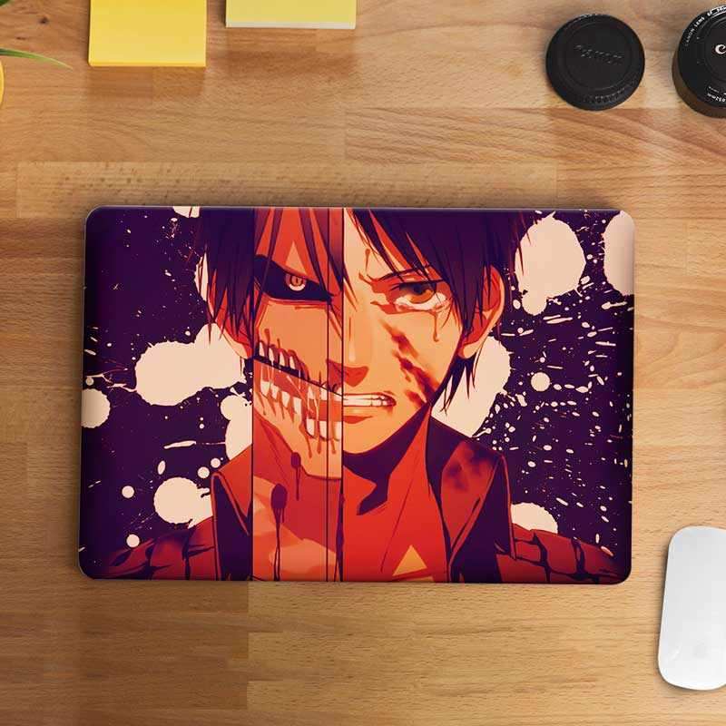 Eren The Destroyer Laptop Skin - Laptop Skins | STICK IT UP
