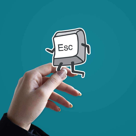 ESC key Sticker - STICK IT UP
