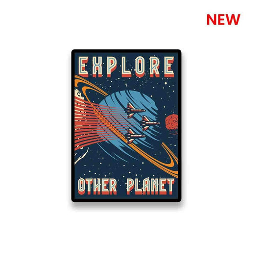 Explore Other Planet Sticker - STICK IT UP