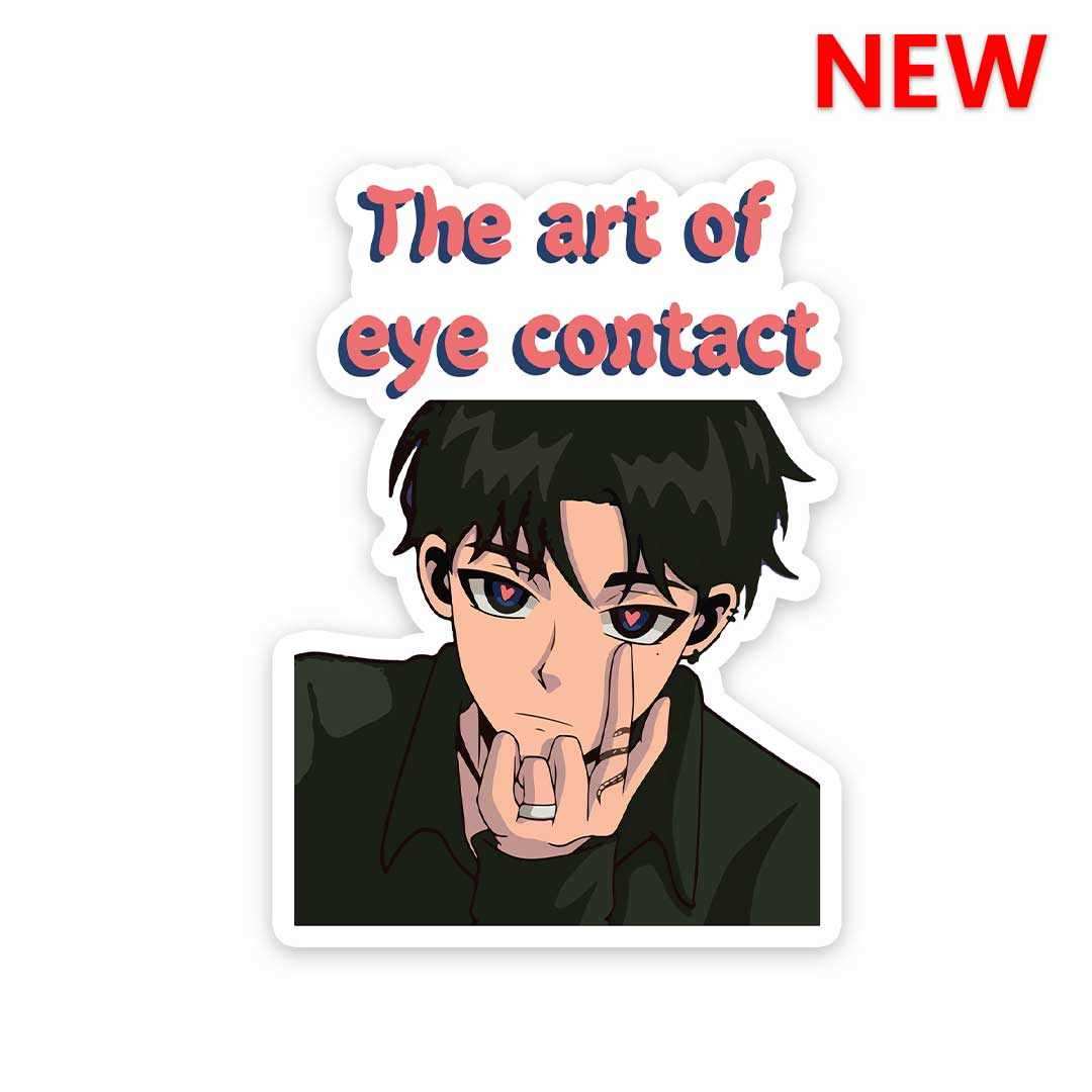 Contacted Sticker Buy Eye Contact Sticker Online | Premium Waterproof Vinyl | STICK IT UP
