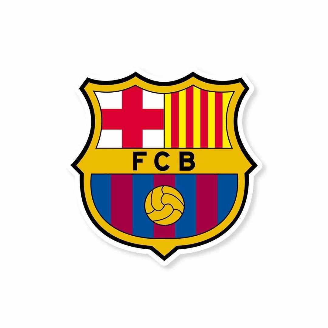 FC Barcelona Sticker waterproof vinyl decal for laptop, bike, car & bottle