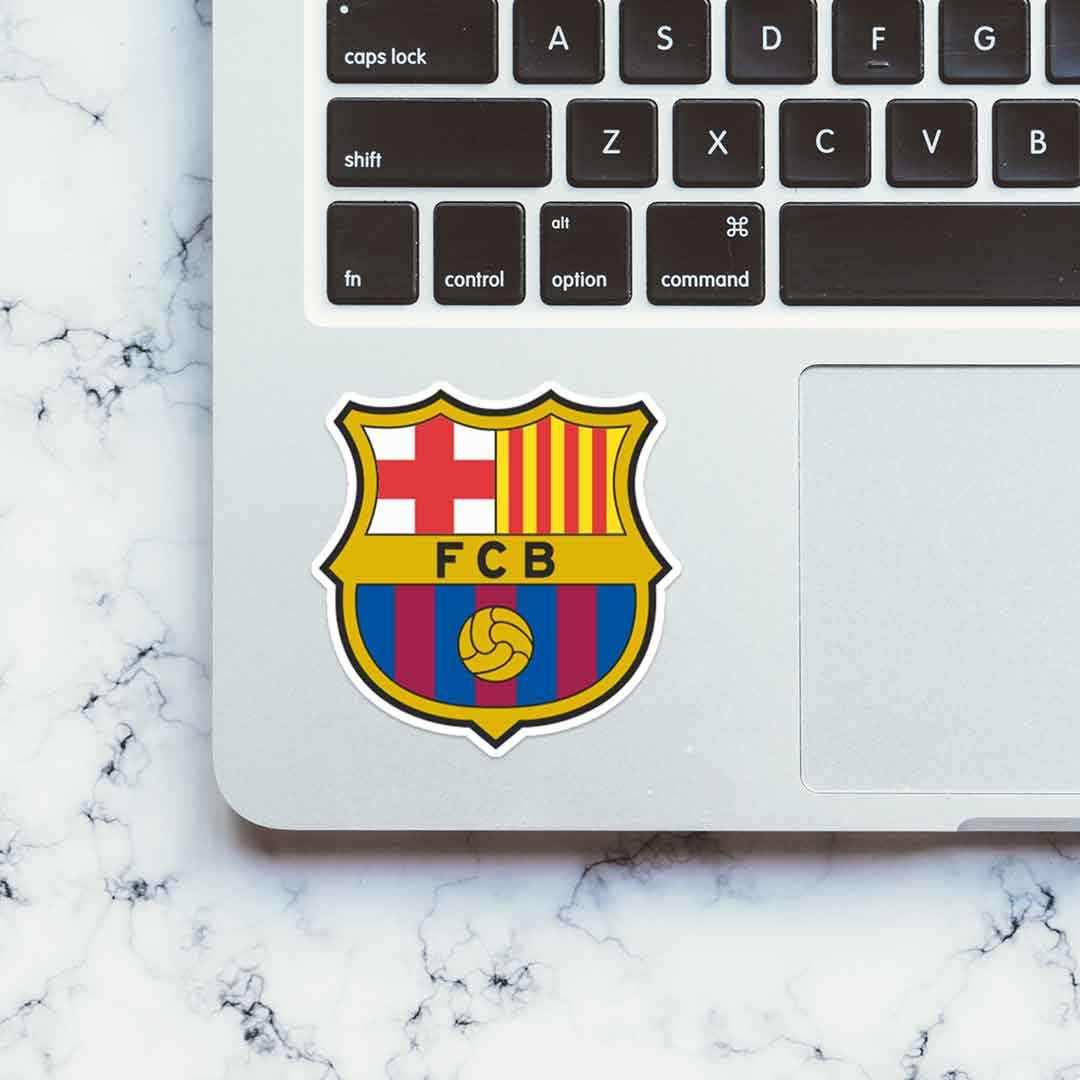 FC Barcelona Sticker waterproof vinyl decal for laptop, bike, car & bottle