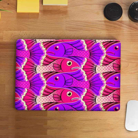 Fish Pattern Laptop Skin - STICK IT UP