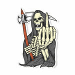 F**K YOU Sticker waterproof vinyl decal for laptop, bike, car & bottle