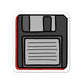 Floppy Sticker waterproof vinyl decal for laptop, bike, car & bottle