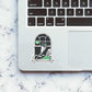 Flowers for the dead sticker waterproof vinyl decal for laptop, bike, car & bottle