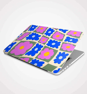 Flowers Laptop Skin waterproof vinyl decal for laptop, bike, car & bottle