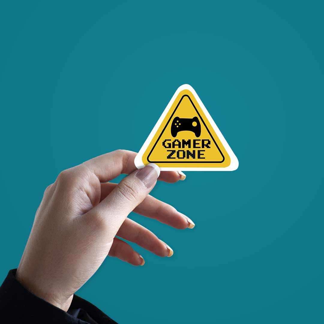 Gamer Zone Sticker - STICK IT UP