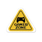 Gamer Zone Sticker waterproof vinyl decal for laptop, bike, car & bottle