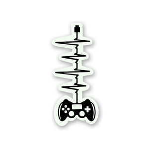 Gaming Is Life Sticker waterproof vinyl decal for laptop, bike, car & bottle