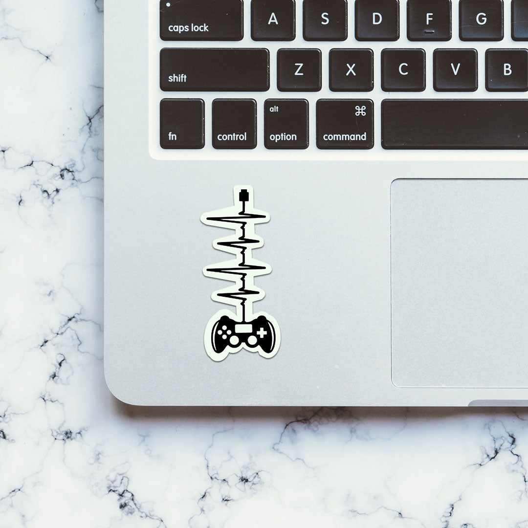 Gaming Is Life Sticker waterproof vinyl decal for laptop, bike, car & bottle