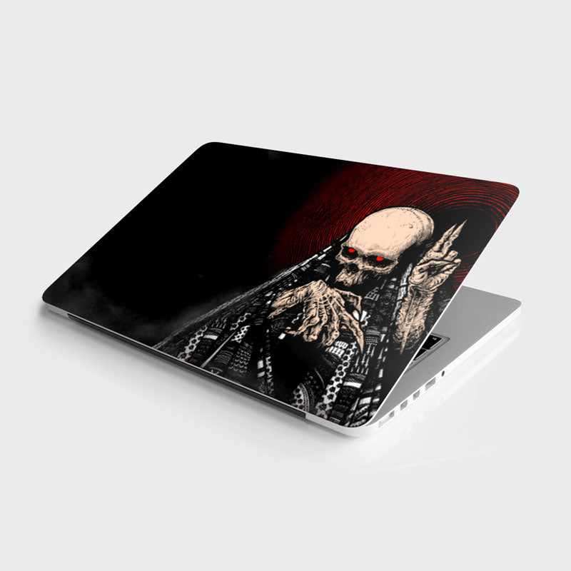 Gangster Skeleton Laptop Skin waterproof vinyl decal for laptop, bike, car & bottle