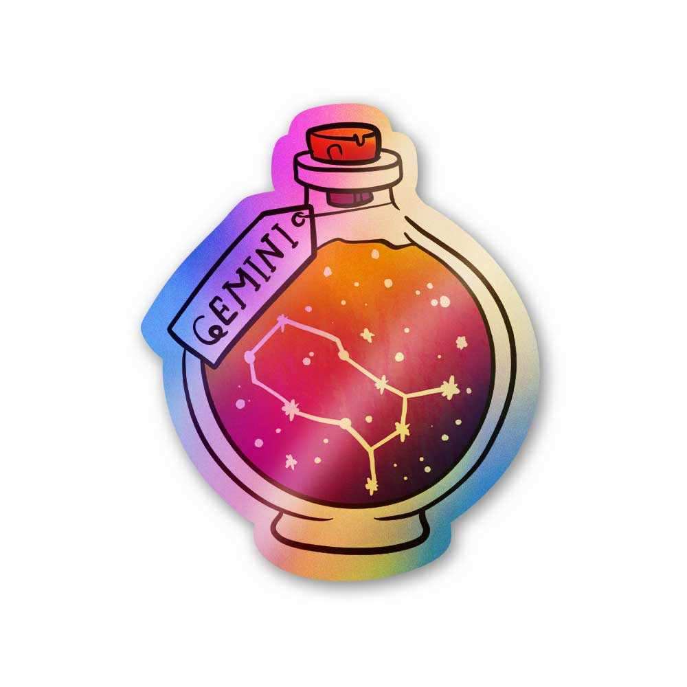Gemini Holographic Stickers - STICK IT UP
