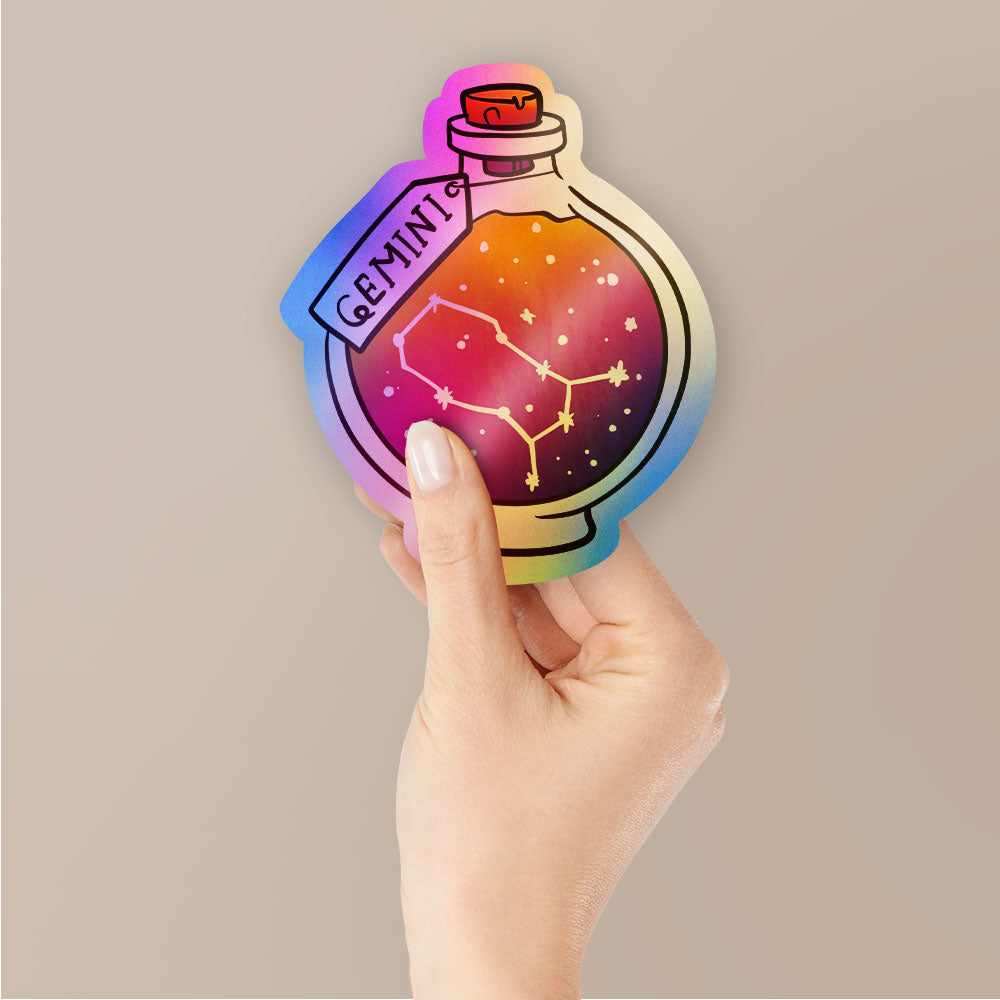 Gemini Holographic Stickers - STICK IT UP