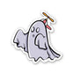 Ghost : Boooo Sticker waterproof vinyl decal for laptop, bike, car & bottle