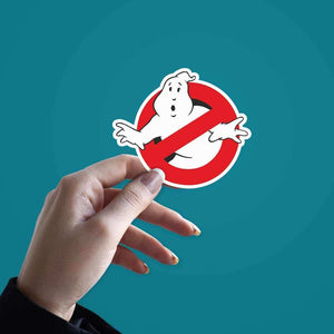 Ghostbusters Sticker waterproof vinyl decal for laptop, bike, car & bottle
