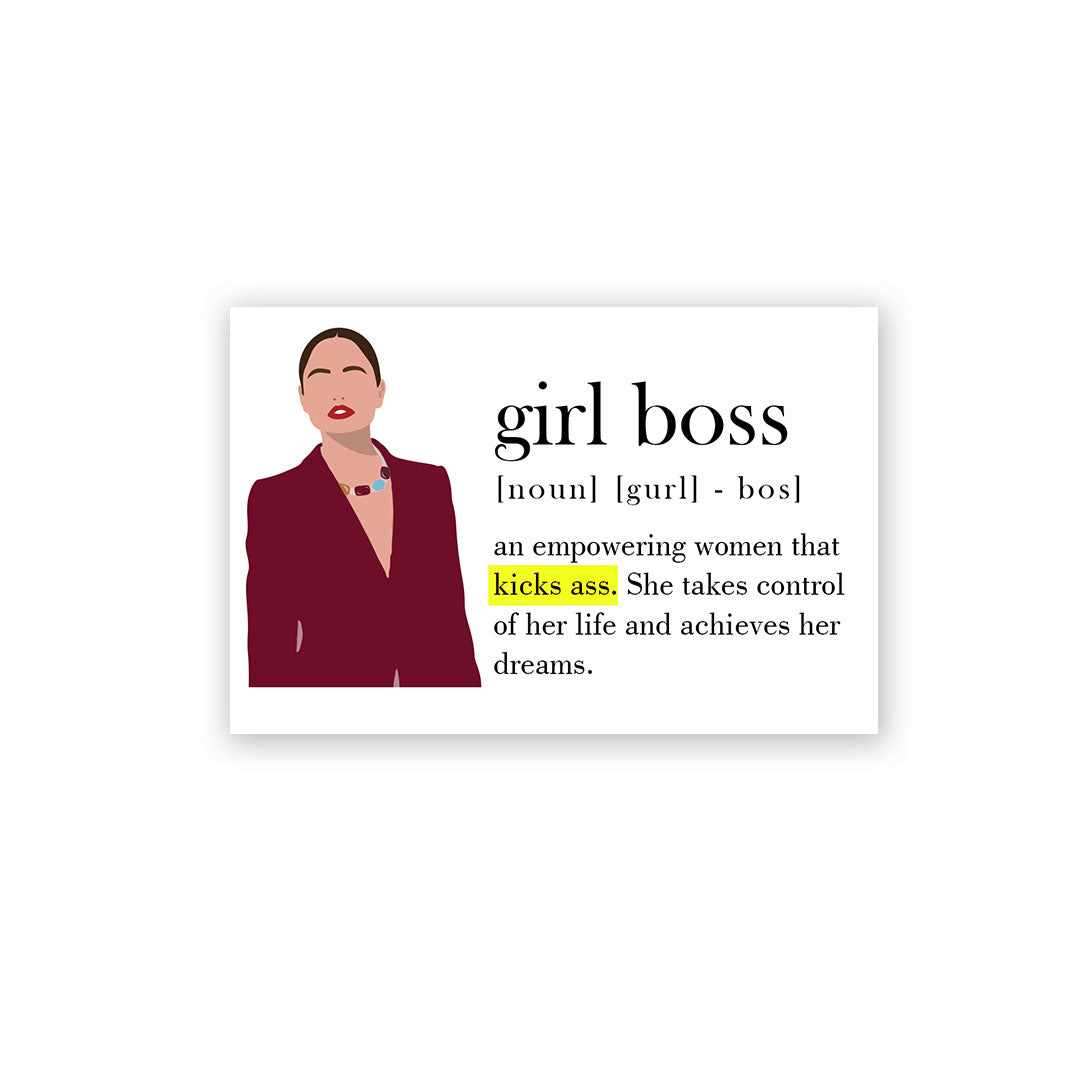 Girl Boss Sticker - STICK IT UP