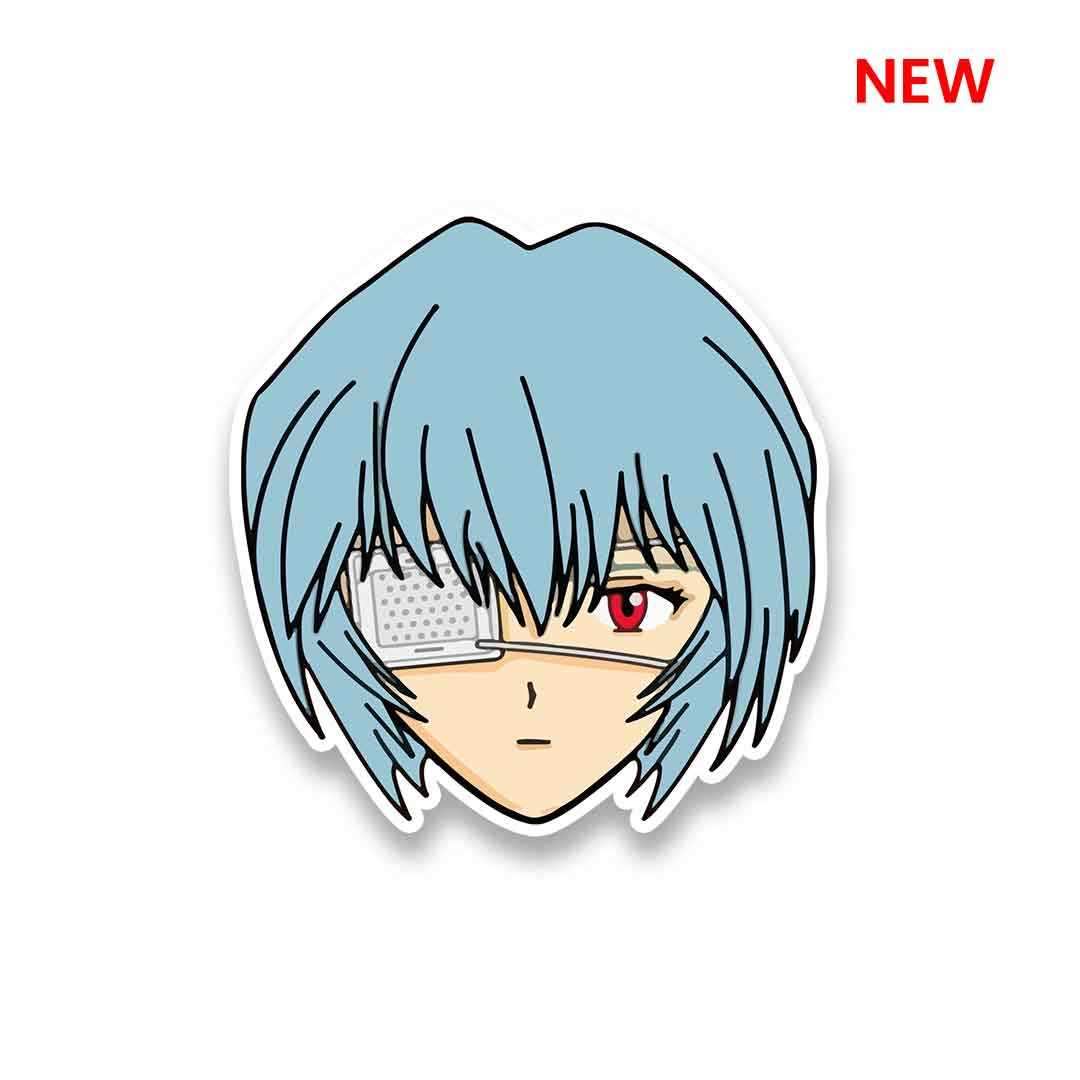 Girl with eye patch Sticker - STICK IT UP