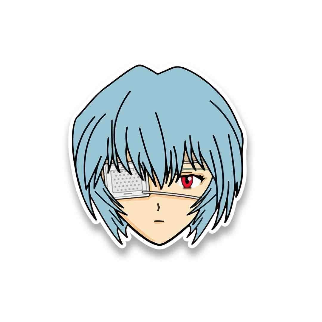 Girl with eye patch Sticker - STICK IT UP