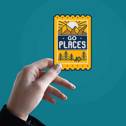 Go places Sticker - STICK IT UP