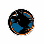 Goku Legacy Sticker waterproof vinyl decal for laptop, bike, car & bottle