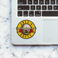 Guns and Roses Sticker waterproof vinyl decal for laptop, bike, car & bottle