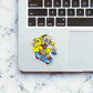 Heisenberg skateboard Sticker waterproof vinyl decal for laptop, bike, car & bottle