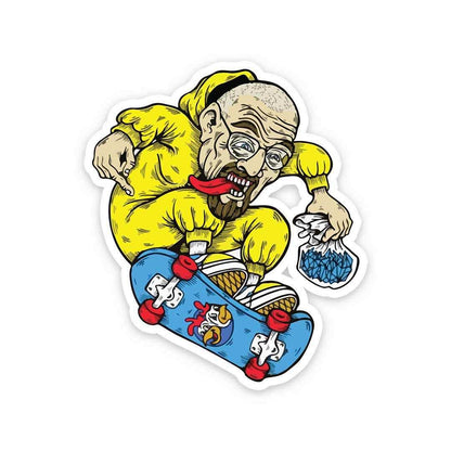 Heisenberg skateboard Sticker - STICK IT UP