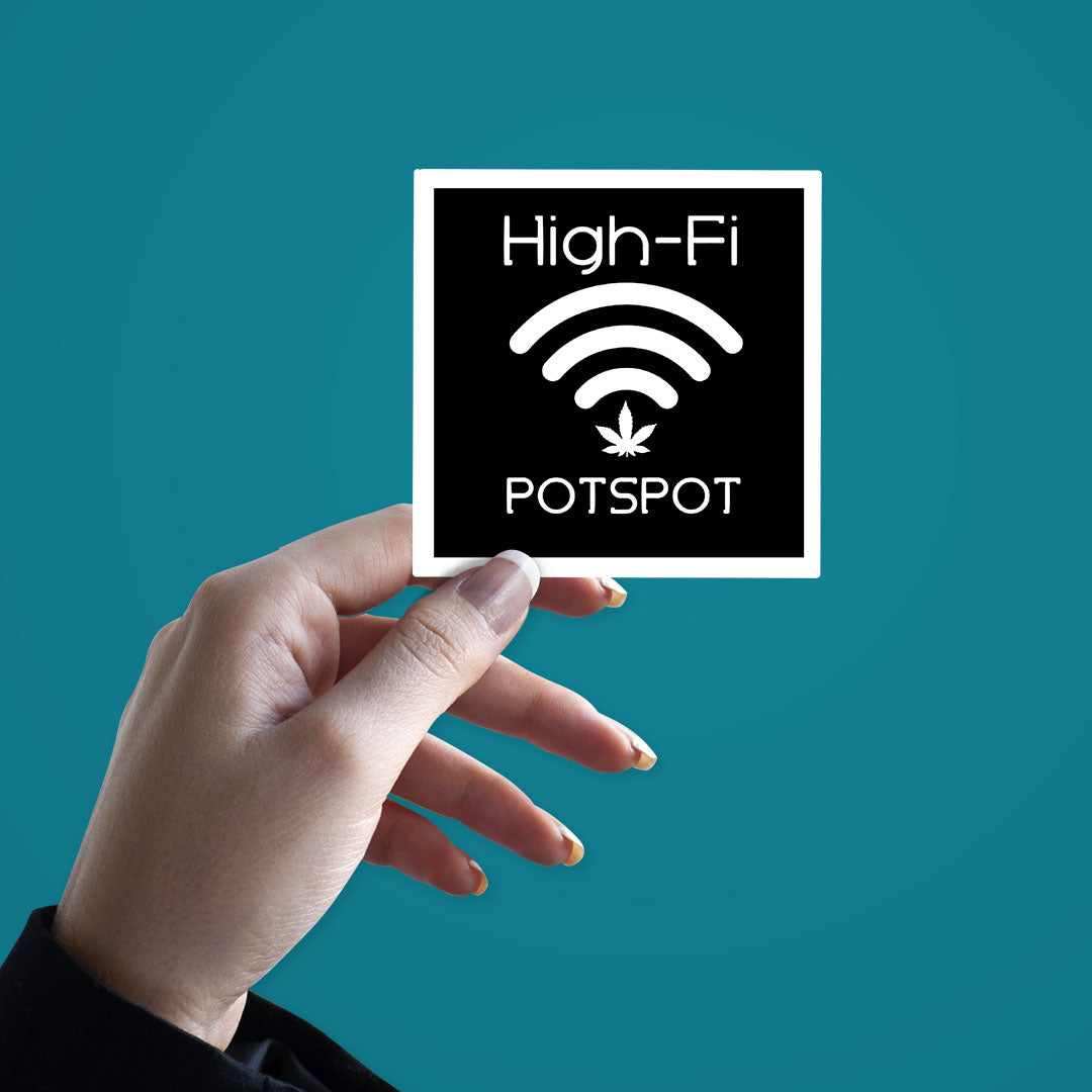 High - Fi Sticker - STICK IT UP