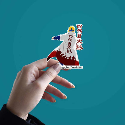 Hokage for President Sticker - STICK IT UP